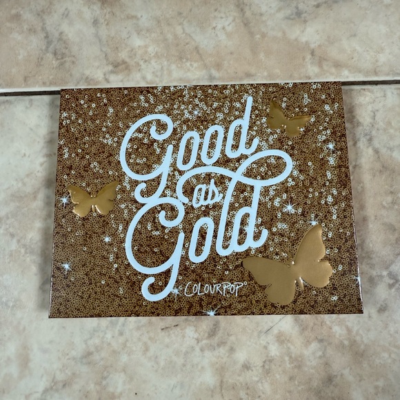 ColourPop “Good as Gold” Eyeshadow Palette - Picture 1 of 7